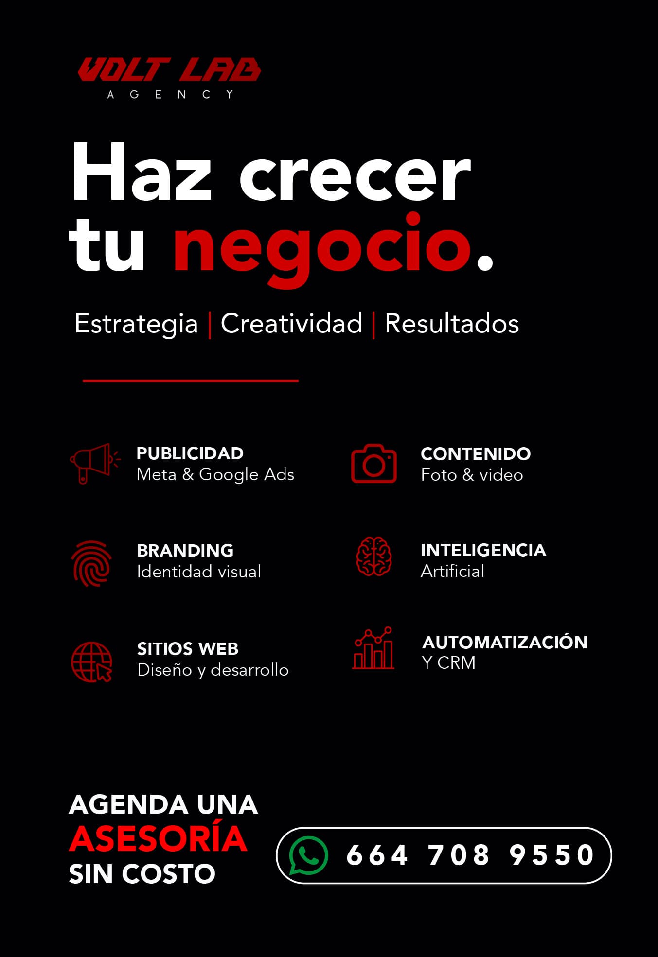 Volt Lab Agency: agenda una asesoría sin costo