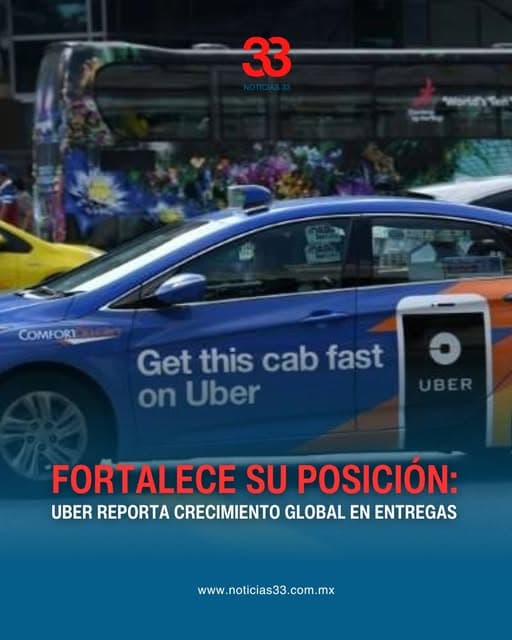 Uber fortalece su posición en el mercado global de entregas