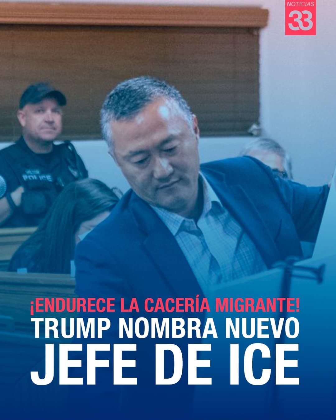Donald Trump, alista nombramiento de veterano del Servicio de Inmigración y Control de Aduanas (ICE)